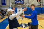 Men's Basketball Senior Day  Wheaton College Men's Basketball Senior Day 2024. - Photo By: KEITH NORDSTROM : Wheaton, basketball, senior day, MBBall2024